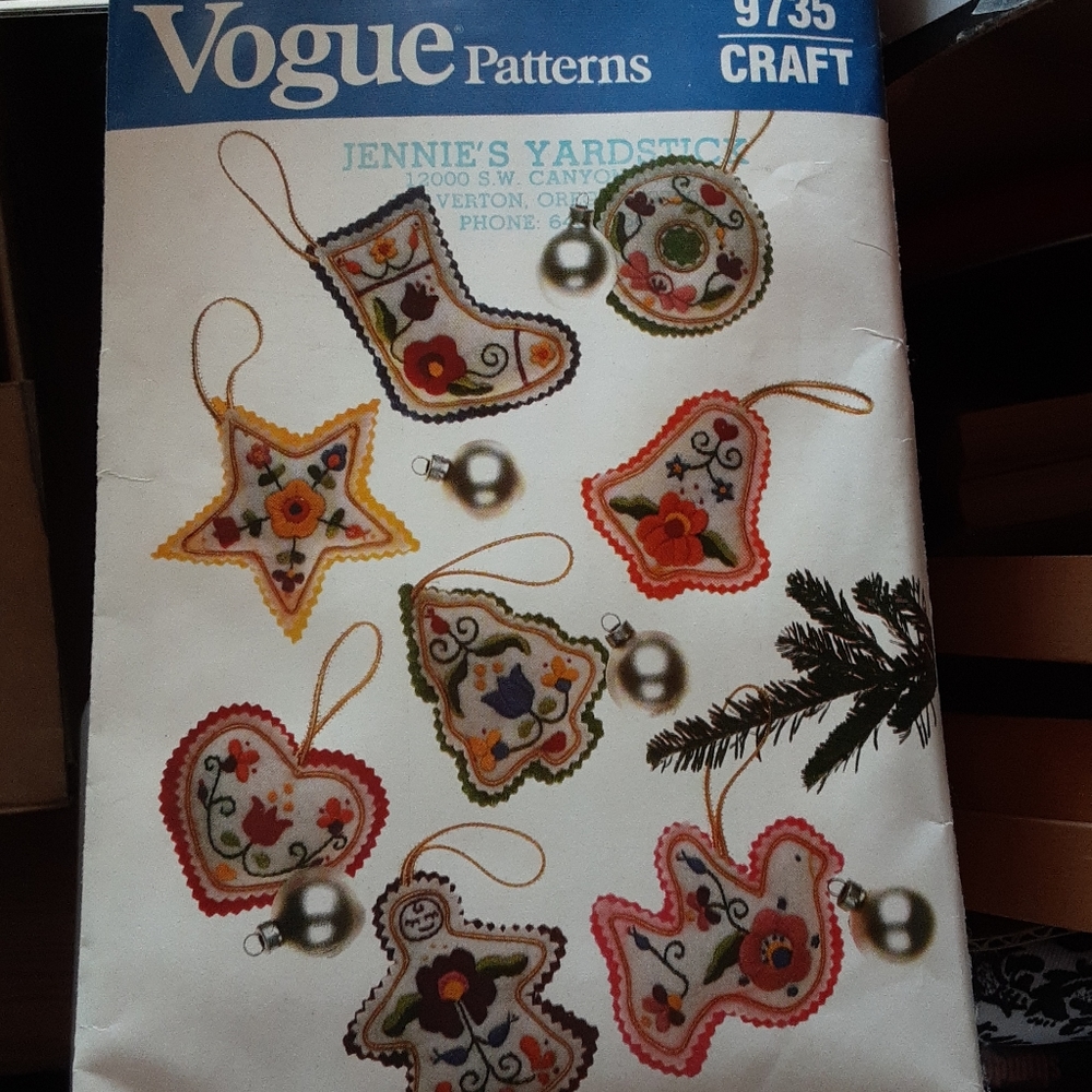 Vogue ornament pattern - Picture 1 of 3